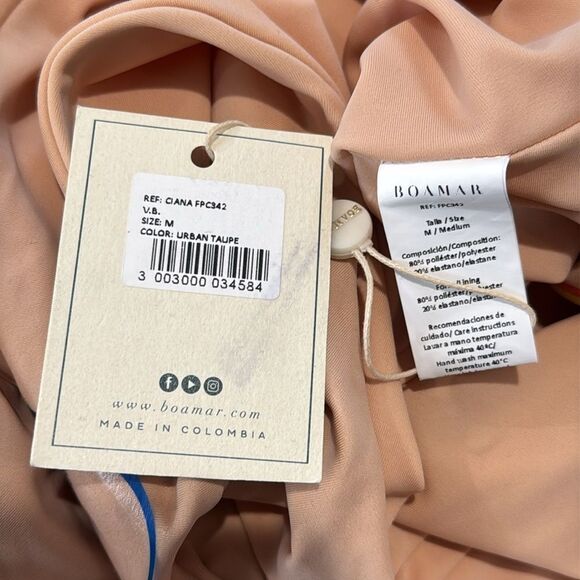 NWT Boamar Revolve Ciana One Piece Swimsuit in Urban Taupe Medium - Picture 7 of 8